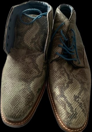 Botas de piel serpiente talla 44