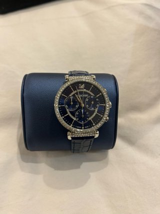 Reloj Swarovski Azul y Dorado
