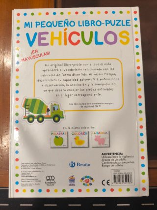 Mi pequeño libro-puzle. Vehículos