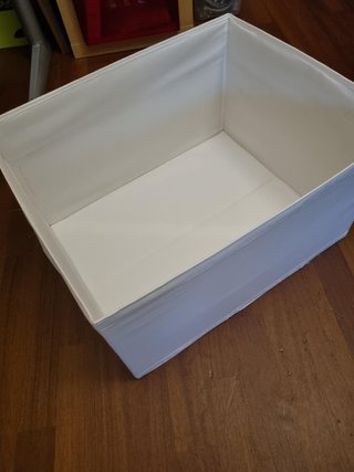 Contenitore Ikea Scatola Portaoggetti Bianco