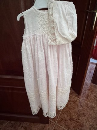 Vestido y rebeca bebé