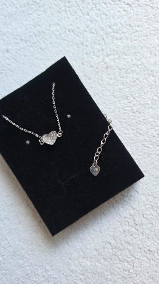 Pulsera Corazón Plata Circonitas Fina Garcia