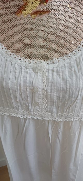 Conjunto vintage de bata y camisón El Corte Inglés
