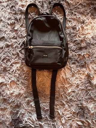 Mochila Nylon Mini Zara Negra