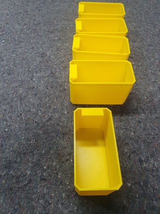 5 CAJAS B-3 para L-Boxx 102, Sortimo, Bosch