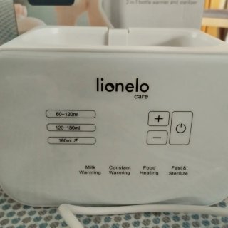 Calienta biberones y esterilizador Lionelo