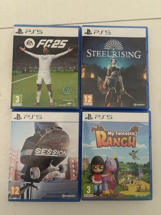 Lote 4 Juegos PS5