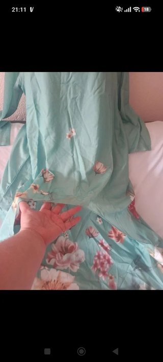 Vestido verano mujer fino floral