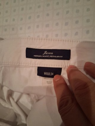 Pantalón corto GANT Talla 64 Blanco