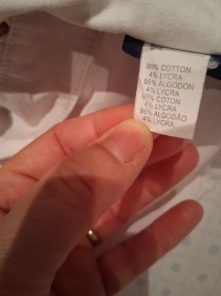 Pantalón corto GANT Talla 64 Blanco