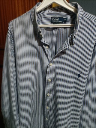 Camisa Polo Ralph Lauren Rayas Talla XXXL