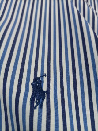 Camisa Polo Ralph Lauren Rayas Talla XXXL