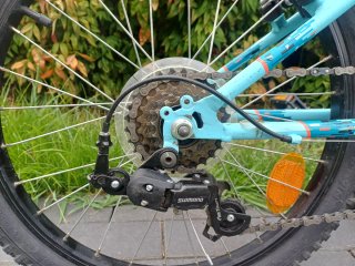 Bicicleta Rockrider 24 Azul