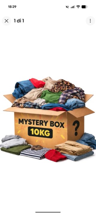 Box Lotto 10kg Abbigliamento Misto Donna uomo bimb