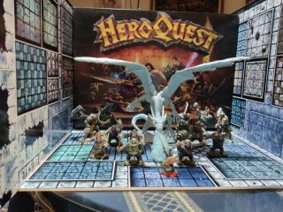 Lote HeroQuest pintado.