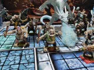 Lote HeroQuest pintado.