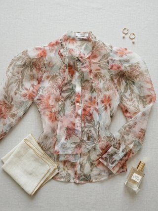Camisa floral RESERVED XS