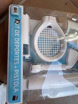 Kit Deportes Wii: Pistola, Raqueta, Bate, Palo Gol