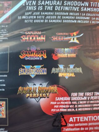*NUEVO* SAMURAI SHODOWN NEOGEO COLLECTION PS4