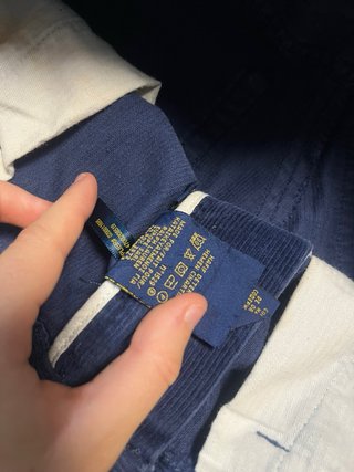 Pantalones Cortos Pana Polo Ralph Lauren Talla M