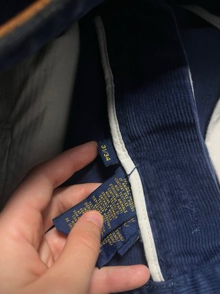 Pantalones Cortos Pana Polo Ralph Lauren Talla M