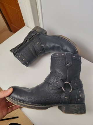 Botas Rock Rebel Negras