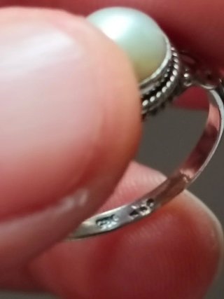 Anillo Plata 925 Perla Cultivada