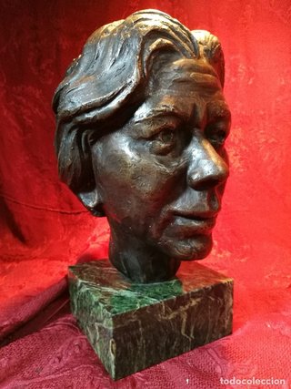 Busto Autoretrato Jill Cowie Sanders Bronce