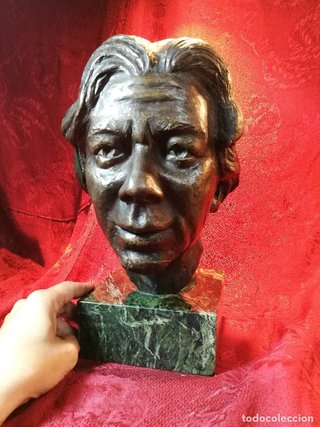 Busto Autoretrato Jill Cowie Sanders Bronce