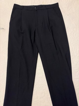 Traje Caramelo Negro Talla XL con Camisa