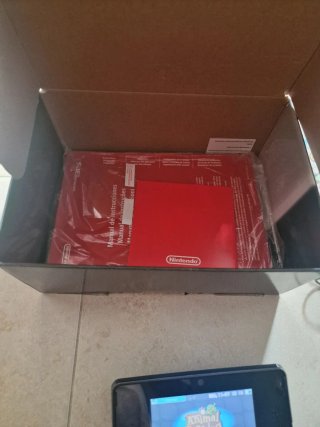 Nintendo 3DS Cosmos Black + Animal Crossing
