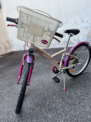 Bicicletta bambina con cestino
