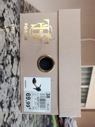 Zapatos de tacón FOSCO negros/azules T.38