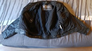 Cazadora Piel Vaca Hombre Talla S