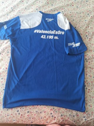 Camiseta Brooks Maratón Valencia 2016 Talla XL