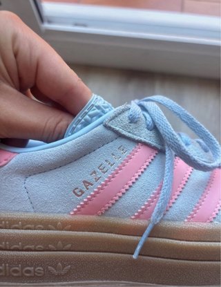 Adidas Gazelle Bambas Azul y Rosa