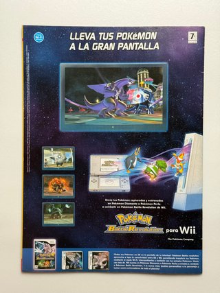 Revista Pokémon Nº95 con póster