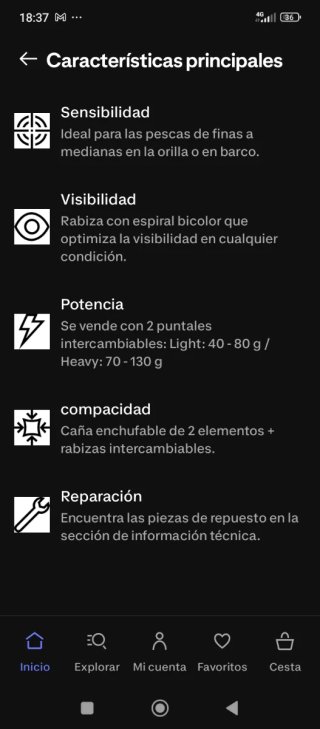 Caña Seacoast 500 Light + Carrete DK7000 barco 270
