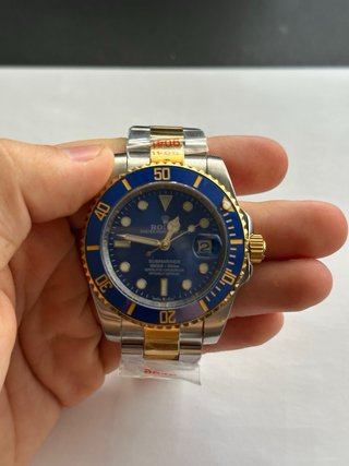 Submariner Date Azul y Oro