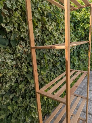 Estantería madera 5 baldas