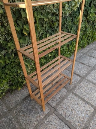 Estantería madera 5 baldas