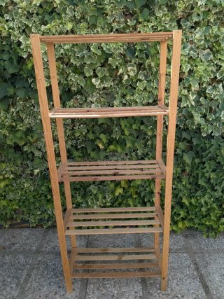 Estantería madera 5 baldas