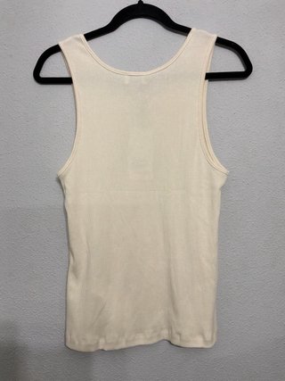 Camiseta tirantes YSL Beige
