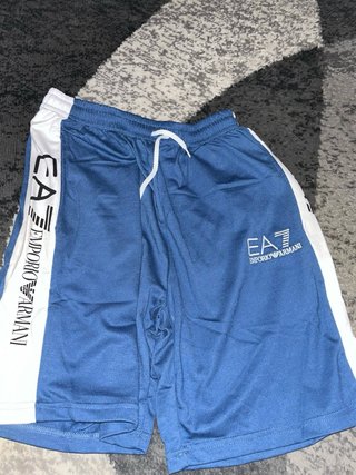 Camiseta y pantalón corto Azul Talla XL