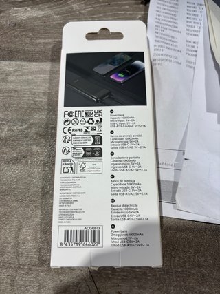 Power Bank Unico 10000mAh PB1756