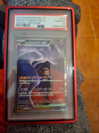 Pokemon Rocket's Mewtwo ex PSA 10