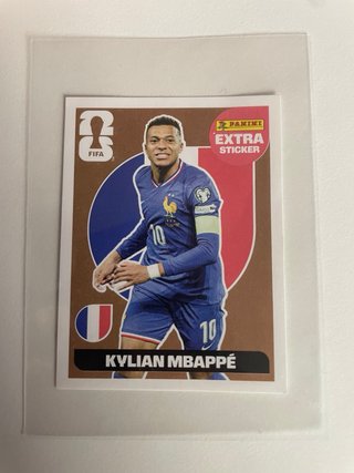 Cromo Mbappé Extra Sticker Bronce Panini