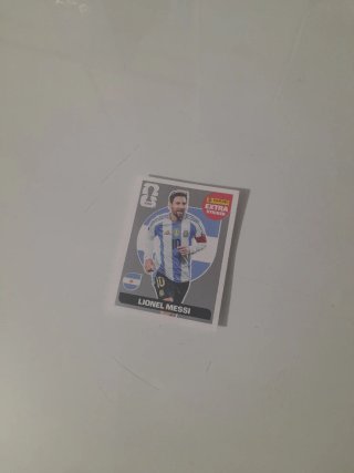 Cromo Extra Sticker Messi Mundial 2026