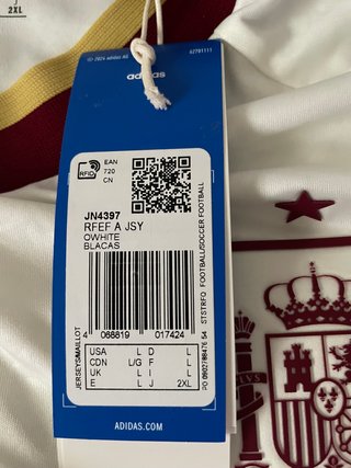 Camiseta Oficial España 2ª Equipación