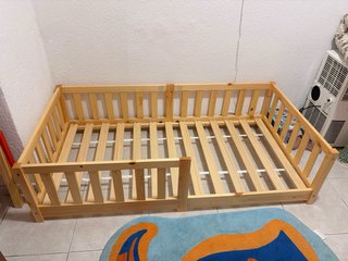 Cama infantil de madera (nuevo)(80x160)